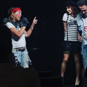 Pritch sings to Chloe copy